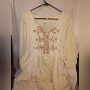 Knox Rose Women's Bishop 3/4 Sleeve A-Line Dress